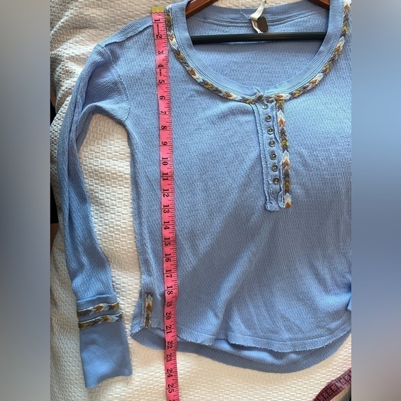 Free People Thermal Henley Top - Picture 11 of 16